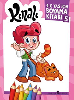 Kınalı 4-6 yaş için Boyama Kitabı 5