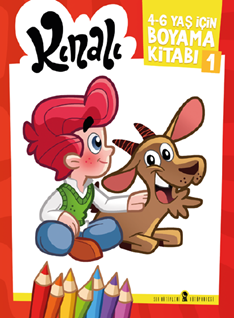 Kınalı 4-6 yaş için Boyama Kitabı 1