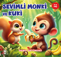 Sevimli Monki Ve Kuki