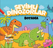 Sevimli Dinozorlar Boyama