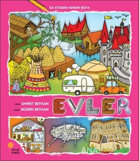 İlk Kitabını Kendin Boya - Evler