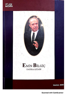 Emin Bilgiç hatıra kitabı