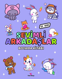 Sevimli Arkadaşlar Boyama Kitabı