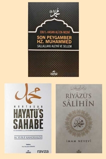 Son Peygamber Hayatussahabe Riyazus Salihin 3lü Set
