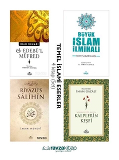Temel Islami Eserler 4 Kitap Set Kalplerin Kesfi Riyazüs Salihin Ilmihal Edebül Müfred