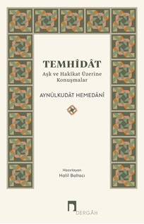Temhidat - Aşk ve Hakikat Üzerine Konuşmalar Yeni Kapak