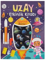Etkinlik Kitabı – Uzay (Kabartmalı Çıkartmalı)