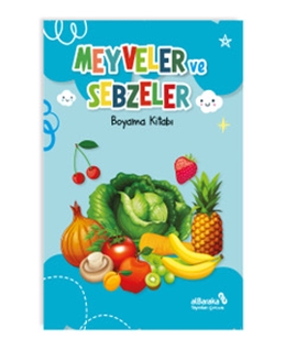 Boyama Kitabı Meyveler ve Sebzeler
