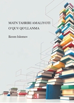 Matn Tahrırı Amalıyotı Oquv Qollanma