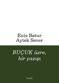 BUÇUK üzre, bir yazışı