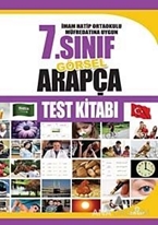 İmam Hatip Ortaokulu Müfredatına Uygun 7.Sınıf Görsel Arapça Test Kitabı