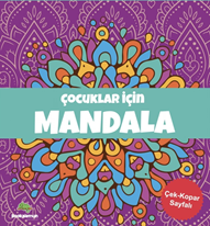 Çocuklar için Mandala - Mor