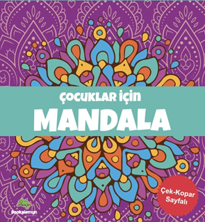 Çocuklar için Mandala - Mor