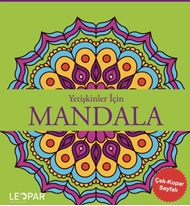 Yetişkinler İçin Mandala - Yeşil