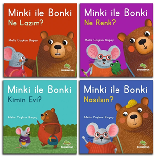 Minki ile Bonki - 4 Kitap Set Kutusu