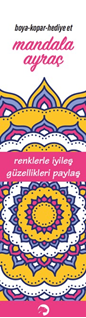Mandala Ayraç - Pembe