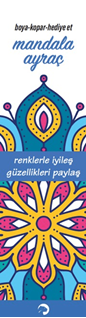 Mandala Ayraç - Mavi