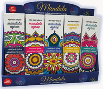 Mandala Ayraç - 50 Adetli Standlı