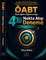 ÖABT Özel Eğitim Öğretmenliği 4’lü Nokta Atışı Deneme