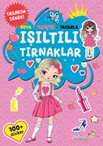 ışıltılı tırnaklar  Boya-yapıştır-tasarla