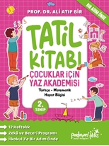 Çocuklar İçin Yaz Akademisi 2.Sınıf Tatil Kitabı