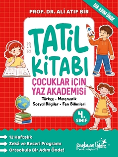 Çocuklar İçin Yaz Akademisi 4.Sınıf Tatil Kitabı
