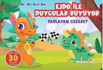Ejdo İle Duygular Büyüyor Parlayan Cesaret POP-UP 3D Hareketli Kitaplar