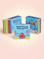 Minik Monsi ile Büyüyorum 5 Kitaplık Kutulu Set