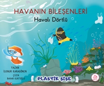 Havalı Dörtlü Plastik Şişe