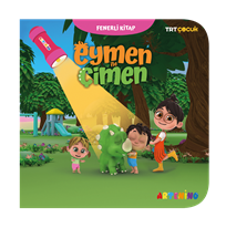 Eymen ile Çimen - Trt Çocuk Fenerli Ara-Bul Hikaye Kitabı
