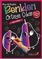 Kazı & Keşfet Renkleri Ortaya Çıkar  Meyveler