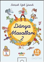 Bitişik Eğik Yazılı Dünya Masalları 2 (10 Kitap Takım)