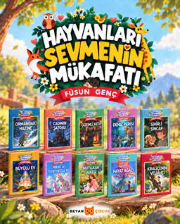 Hayvanları Sevmenin Mükafatı Serisi  ( 10 Kitap) Takım