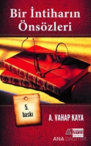 Bir İntiharın Önsözleri