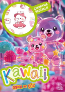 Kawaii - Oyna ve Çöz Çıkartmalı Etkinlik Kitabı