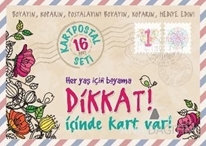 Her Yaş için Boyama : Dikkat! İçinde Kart Var 1