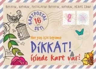 Her Yaş için Boyama : Dikkat! İçinde Kart Var 2