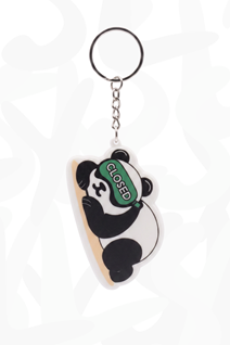 Uyku Maskesi Panda Silikon Anahtarlık