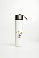 Martılar ve Kırıntılar Shiny White Premium 450 ml Cam Su Şişesi