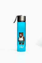 Bronz Kutup Ayısı Pure Blue 450 ml Cam Su Şişesi