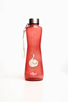 Göç Edemeyen Kaz Pure Red Premium 750 ml Cam Su Şişesi